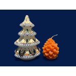 H2A Bunzlau Kerstboom 19,5 cm 340 Kerst